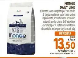 Pet Store Conad Monge Daily Line offerta