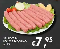 èccoMI Salsicce di pollo e tacchino offerta