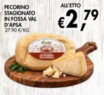 Pecorino stagionato in fossa val d'apsa