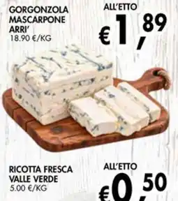 èccoMI Gorgonzola Mascarpone Arri' offerta