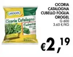 èccoMI Cicoria Catalogna Cubello Foglia Orogel offerta