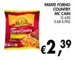 èccoMI Patate forno country McCain offerta