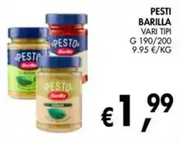 èccoMI Pesto Barilla offerta
