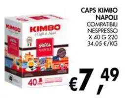 èccoMI Caps Kimbo Napoli offerta