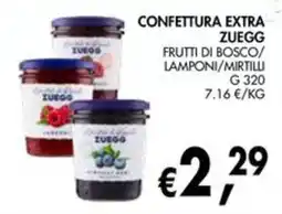 èccoMI Confettura extra Zuegg offerta