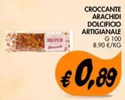 èccoMI Crocante arachidi dolcificio artigianale offerta