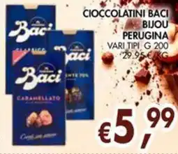 èccoMI Cioccolatini Baci Bijou Perugina offerta