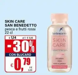 Il Gigante Skin Care San Benedetto pesca e frutti rossi offerta