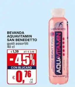 Il Gigante Beverage Aquavitamin San Benedetto offerta