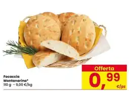 Eurospar Focaccia Montanarina offerta