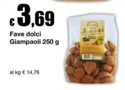 Sì con te Market Fave dolci Giampaoli offerta