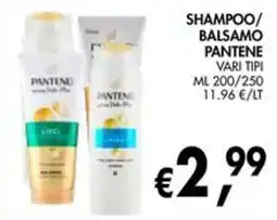 èccoMI Shampoo/balsamo Pantene offerta