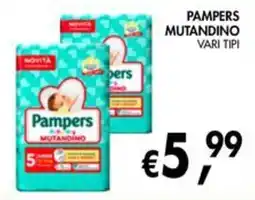 èccoMI Pampers mutandino offerta