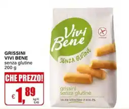 Il Gigante Grissini Vivi Bene senza glutine offerta