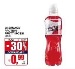 Il Gigante Energage Protein Frutti Rossi offerta