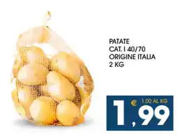 SeBón Supermercati Patate offerta