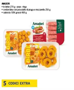 SeBón Supermercati Amadori le birbe pops - rings offerta