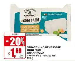 Il Gigante Stracchino Benessere Oggi Puoi Granarolo offerta