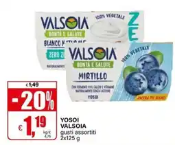 Il Gigante Yosoi Valsoia gusti assortiti offerta