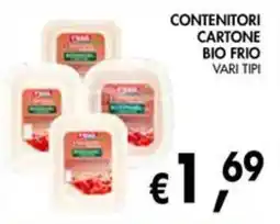 èccoMI Contenitori cartone bio frigo offerta