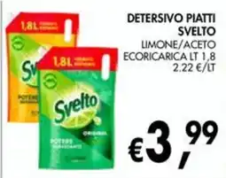 èccoMI Detersivo piatti Svelto offerta