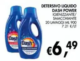 èccoMI Detersivo liquido Dash Power offerta