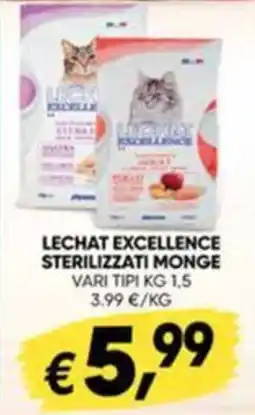 èccoMI Lechat excellence sterilizzati monge offerta