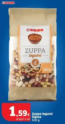Sigma Zuppa legumi Sigma offerta