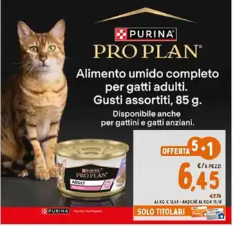 Purina Pro Plan Alimento umido completo per gatti adulti