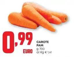 Pam Carote Pam offerta