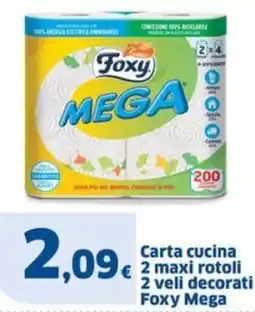 Sigma Carta cucina Foxy Mega offerta