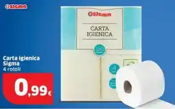 Sigma Carta igienica Sigma offerta