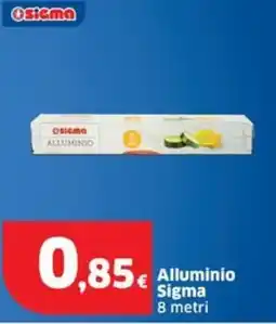 Sigma Alluminio Sigma offerta