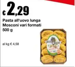 Sì con te Market Pasta all'uovo lunga Mosconi offerta