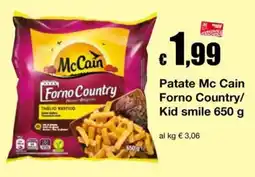 Sì con te Market Patate Mc Cain Forno Country offerta
