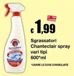 Sì con te Market Sgrassatore Chanteclair spray offerta