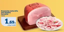 Sigma Prosciutto Cotto Effe Ferrarini offerta