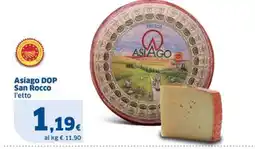 Sigma Asiago DOP San Rocco offerta