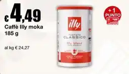 Sì con te Market Caffè Illy moka offerta