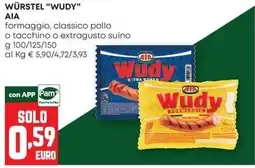 Pam Würstel Wudy offerta
