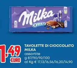 Pam Tavolette di cioccolato Milka assortite offerta
