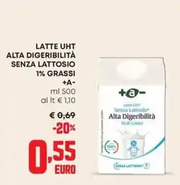 Pam Latte UHT senza lattosio alta digeribilità offerta