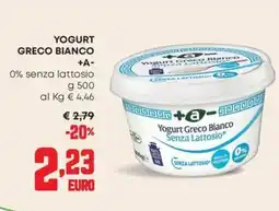 Pam Yogurt Greco Bianco Senza Lattosio offerta
