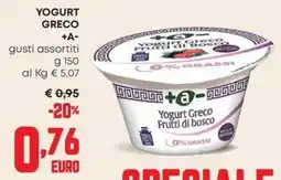 Pam Yogurt Greco +A- offerta
