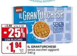 Il Gigante Il Granturchese senza zuccheri aggiunti offerta