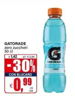 Il Gigante Gatorade zero zuccheri offerta