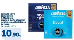 Sigma Capsule caffè compatibili A Modo Mio Lavazza offerta