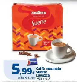 Sigma Caffè macinato Suerte Lavazza offerta