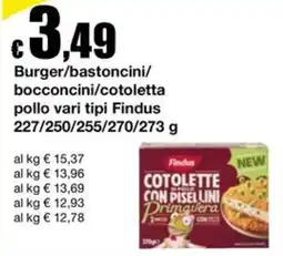 Sì con te Market Cotolette con pisellini Primavera Findus offerta