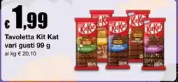 Sì con te Market Tavoletta Kit Kat offerta